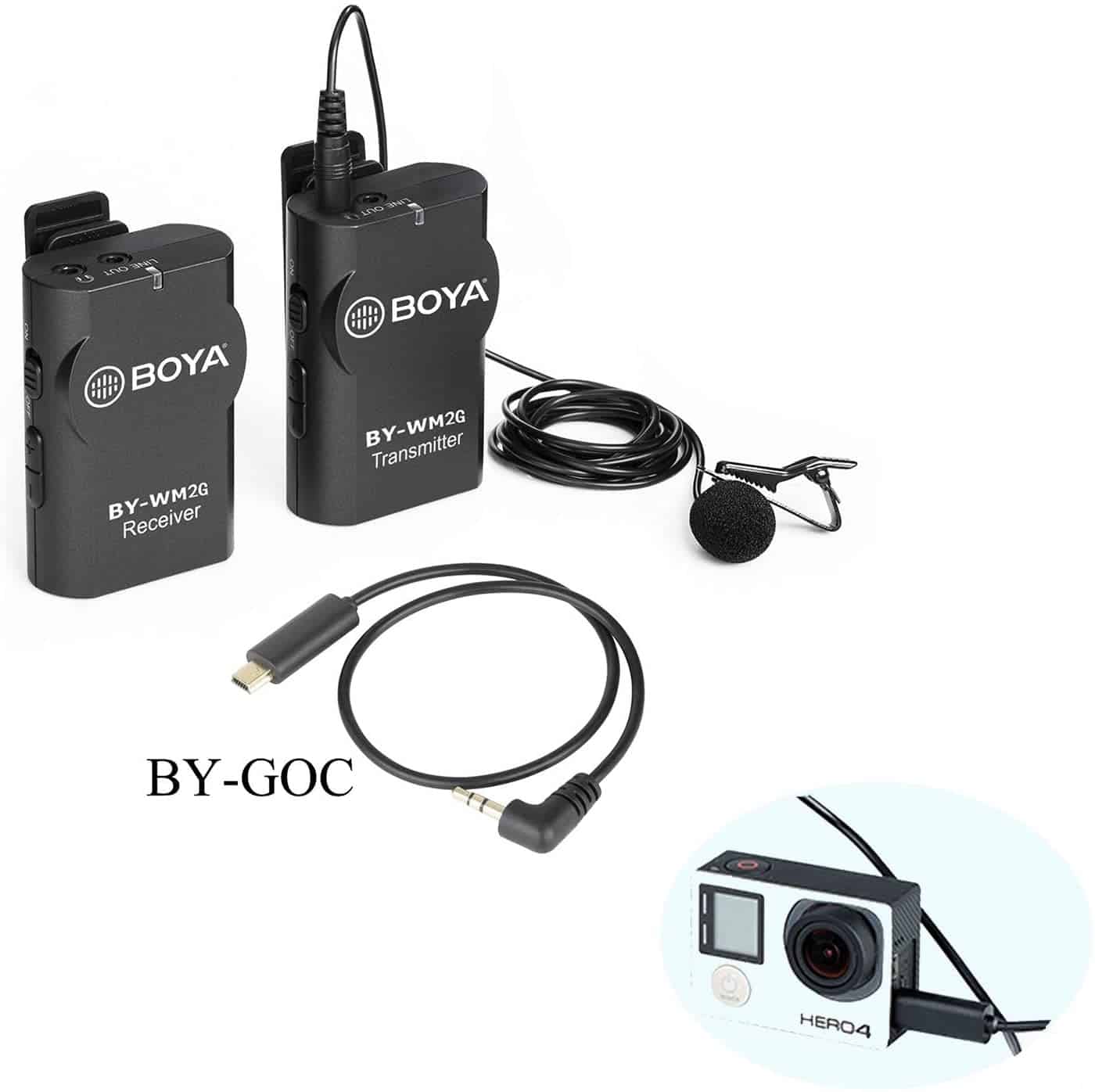 BOYA BY-WM2G Wireless Lavalier Microphone