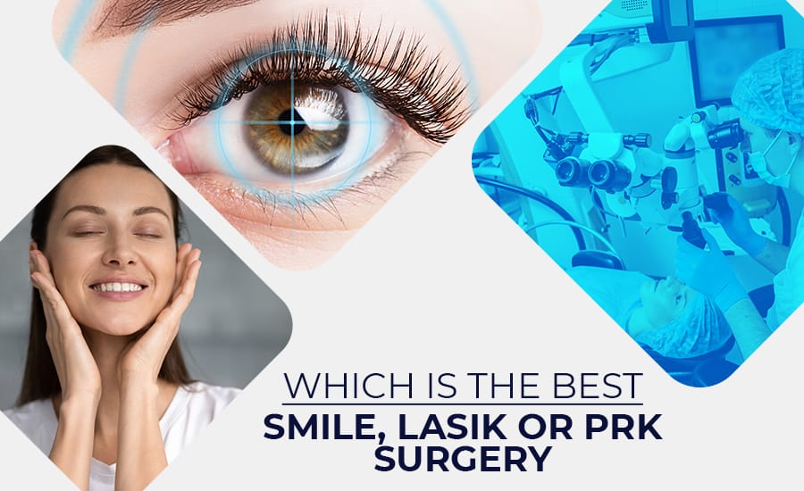 WHICH IS THE BEST — SMILE, LASIK OR PRK SURGERY?