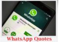 WhatsApp Status quotes on all Topics