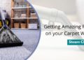 Getting Amazing Results on your Carpet Without a Steam Cleaner