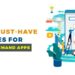 Top 10 must-have features for your on-demand apps